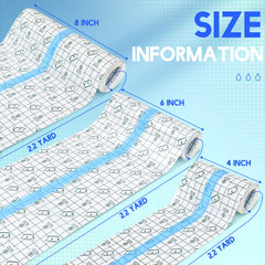 Applied Nuanchu 4-inch tattoo bandage on skin showing breathable, flexible coverage.