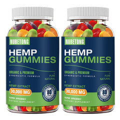 Nubetong hemp gummies for sleep support; soothing nighttime calm.