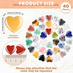 Nuenen heart-shaped worry stone with varied patterns as a pocket companion