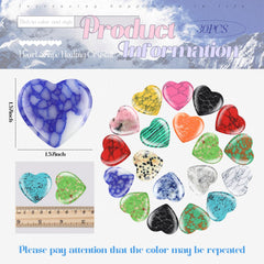 Nuenen pocket-size heart stones ideal for stress-relief rituals