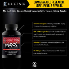 Nugenix Total-T Maxx in gym setting suggesting performance support