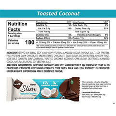 NuGo Slim bar in hand offers a convenient on-the-go protein boost