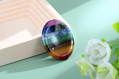 NUKAYAI crystal meditation tool with smooth surface for focused practice.