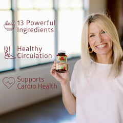 N1N ingredients blend graphic showing vitamins and herbs.