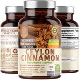 Number One Nutrition N1N Premium Ceylon Cinnamon bottle supports daily circulation and brain function.