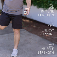 Number One Nutrition Premium Men label highlights 35 essential ingredients.