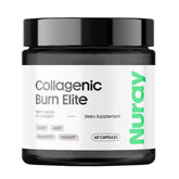 Nuray Collagenic Burn Elite bottle front displaying a premium multi-collagen formula.