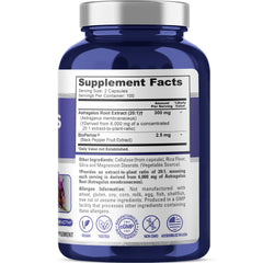 NusaPure Astragalus 20:1 extract capsules, vegan and convenient to take.