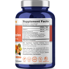 NusaPure Liposomal Vitamin C capsules in vegan formula supporting convenient supplementation.