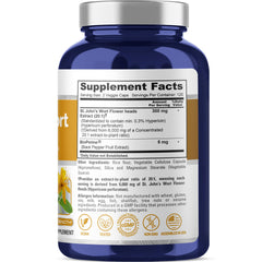 NusaPure St. John's Wort capsules in veggie form for easy daily intake