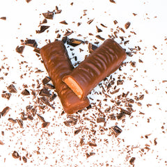 Nutmeg State Nutrition peanut butter bar break, soft texture and protein boost