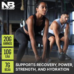 NutraBio Intra Blast 20g amino acids support lean muscle during training