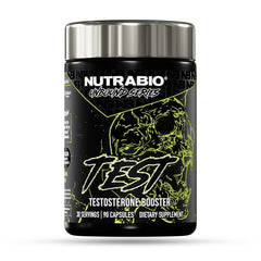 NutraBio Unbound Test bottle for athletic energy and performance.