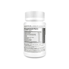 NutraBlast Feminine Balance capsules on a clean surface for digestive support.