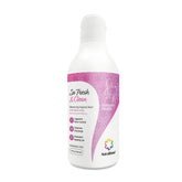NutraBlast So Fresh & Clean bottle pour demonstrates balanced intimate care.