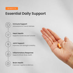 NutraChamps Turmeric Curcumin with BioPerine for enhanced absorption.