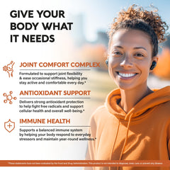 NUTRAHARMONY 2365mg formula capsules highlighting extra strength blend for daily support.