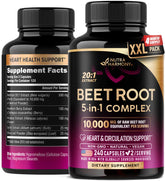 NutraHarmony Beet Root 5-in-1 bottle front for daily heart health support