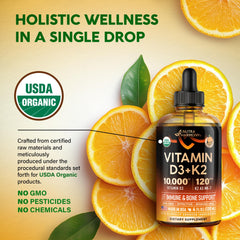 NUTRAHARMONY drops with measuring dropper enable precise daily dosing.