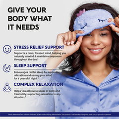 NUTRAHARMONY L-Theanine USA-made label signals quality and domestic production.