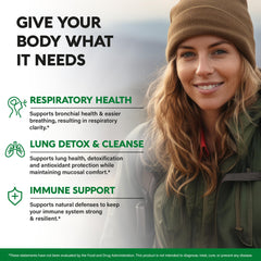 NutraHarmony Mullein Leaf Drops bottle with dropper for convenient breath support.