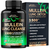NutraHarmony Mullein Leaf Extract bottle for lung support