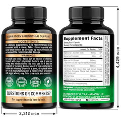 NutraHarmony Mullein Drops bottle close-up for on-the-go use