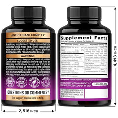 NutraHarmony 19in1 panel highlighting polyphenol blend for immune and heart support.