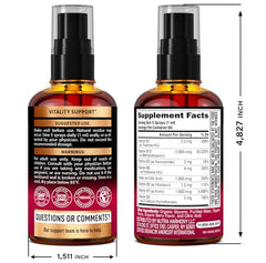 NUTRAHARMONY berry-flavored B-Complex spray bottle supports focus and vitality.