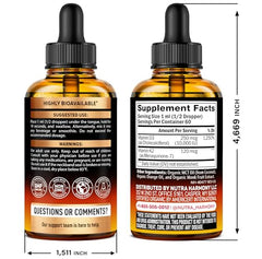 NutraHarmony D3 K2 drops with dropper for precise daily intake.