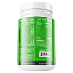 NutraKey V-Pro packaging shows clean label and allergen-friendly features.