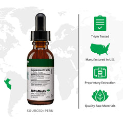 NutraMedix Burbur bottle label close-up highlights detox properties