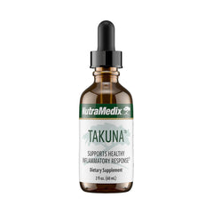 NutraMedix Immune bottle label close-up highlighting Takuna Blanca extract for immune support.