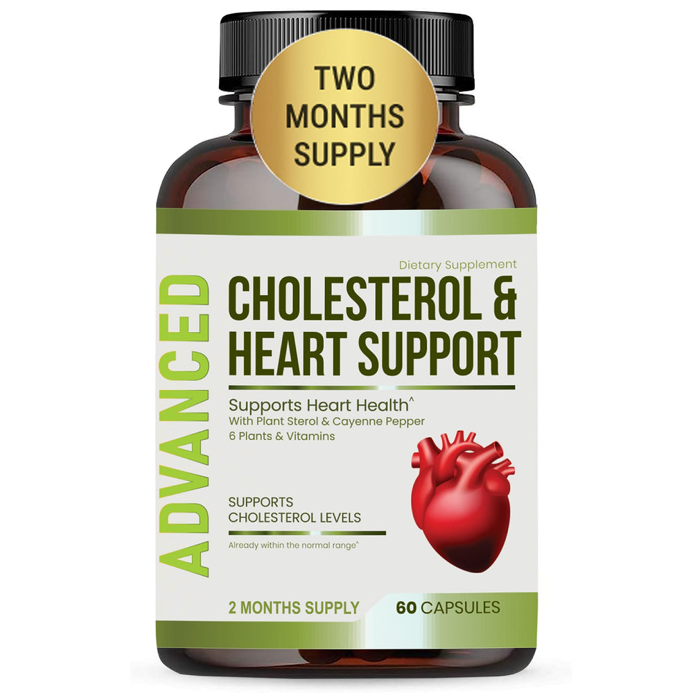 NutraPro Heart Health bottle for simple daily cholesterol support