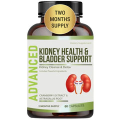 NutraPro Kidney Cleanse bottle pour showing easy daily detox support