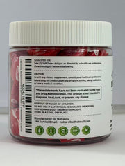 NutraVita Creatine Monohydrate Chews two gummies serving for easy dosing.