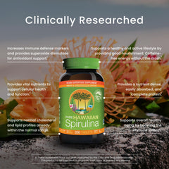 Lava-filtered Hawaiian aquifer water source used for Nutrex spirulina cultivation.
