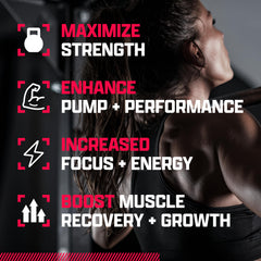 Nutrex Outlift creatine blend tub highlights strength and power.