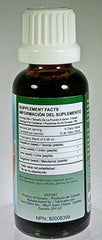 Close-up of Nutri-Diem Agrisept L Antioxidant label on 30ml bottle