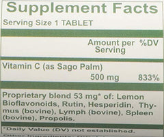 Nutri-West Sago-C-500 close-up of evenly shaped tablets.