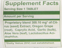 Nutri-West Total YST Redux capsules with enteric coating to protect probiotics