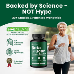 Close-up of Nutriana Beta Glucan capsules for daily wellness routine.