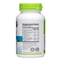 NutriBiotic Essential Electrolytes label detail highlighting vitamin C and minerals.