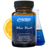 Nutricel Methylene Blue capsules in bottle front for daily use