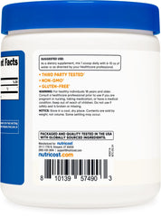 Nutricost Acetyl L-Carnitine ALCAR nutrition label close-up