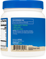 Close-up of Nutricost Organic Beet Root Powder label