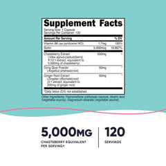 Nutricost Chasteberry for Women capsules easy-to-swallow daily use for balance