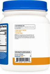 Nutricost Chicken Bone Broth Protein being mixed into hot drink for convenient nutrition.