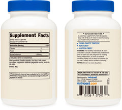 Nutricost Colostrum 1000mg bottle on a store shelf, ready for daily routine