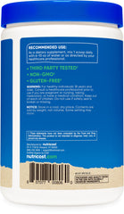 Nutricost Cordyceps bottle close-up with quality certification.